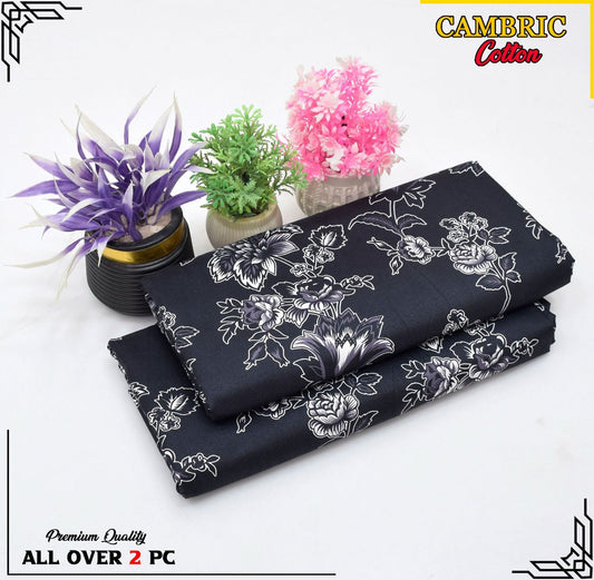 Free Delivery – Cambric Cotton Suit Collection FS-009