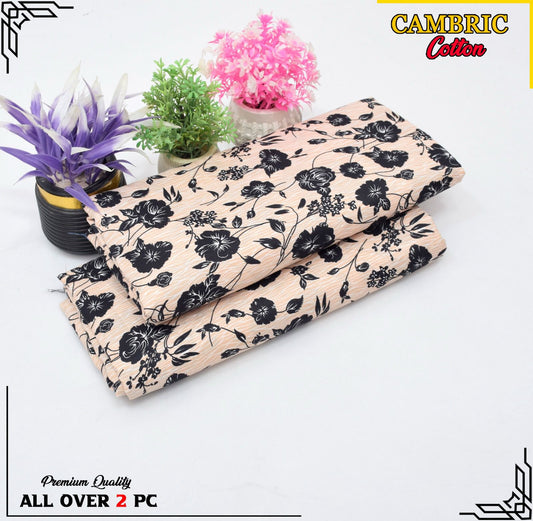 Free Delivery – Cambric Cotton Suit Collection FS-109