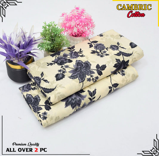 Free Delivery – Cambric Cotton Suit Collection FS-106