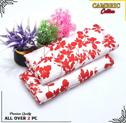 Free Delivery – Cambric Cotton Suit Collection FS-102