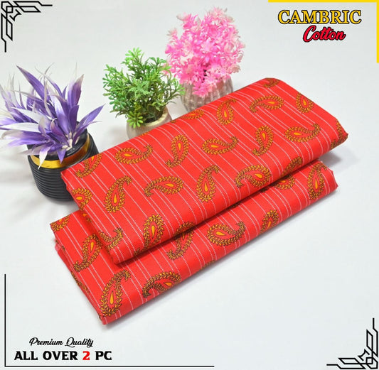 Free Delivery – Cambric Cotton Suit Collection FS-072