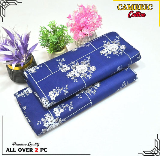 Free Delivery – Cambric Cotton Suit Collection FS-085