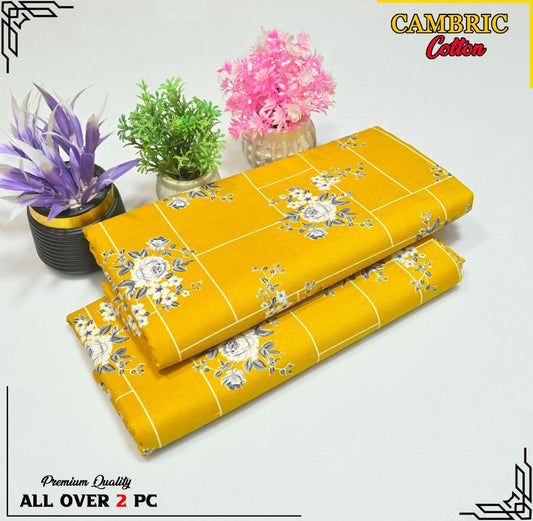 Free Delivery – Cambric Cotton Suit Collection FS-096