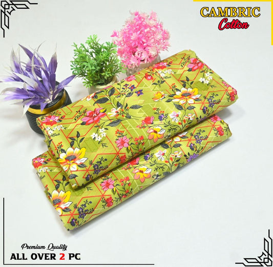 Free Delivery – Cambric Cotton Suit Collection FS-083