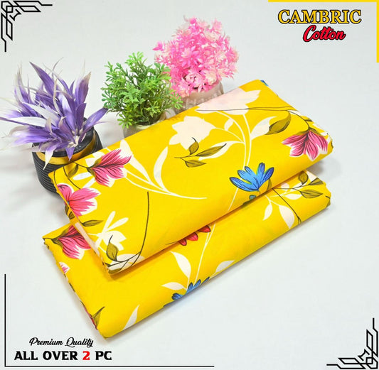 Free Delivery – Cambric Cotton Suit Collection FS-094