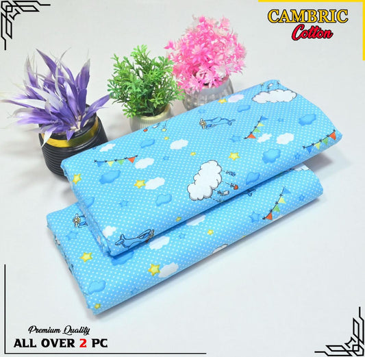 Free Delivery – Cambric Cotton Suit Collection FS-082