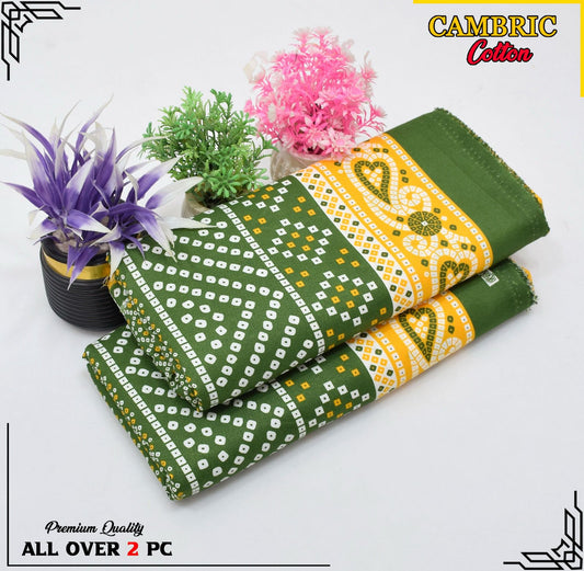 Free Delivery – Cambric Cotton Suit Collection FS-048