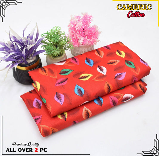 Free Delivery – Cambric Cotton Suit Collection FS-046