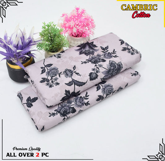 Free Delivery – Cambric Cotton Suit Collection FS-058