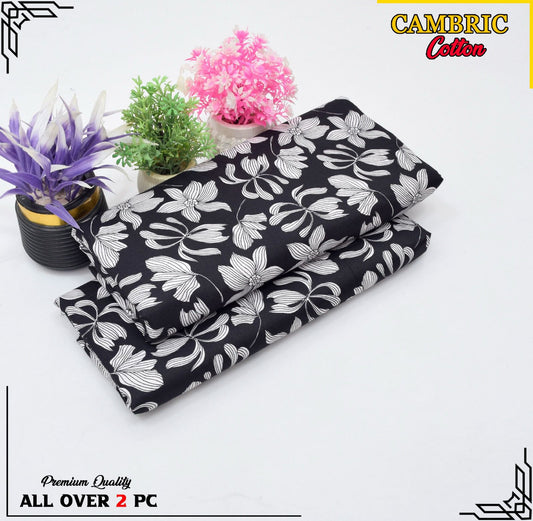 Free Delivery – Cambric Cotton Suit Collection FS-045