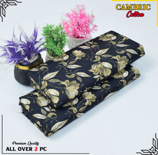 Free Delivery – Cambric Cotton Suit Collection FS-053