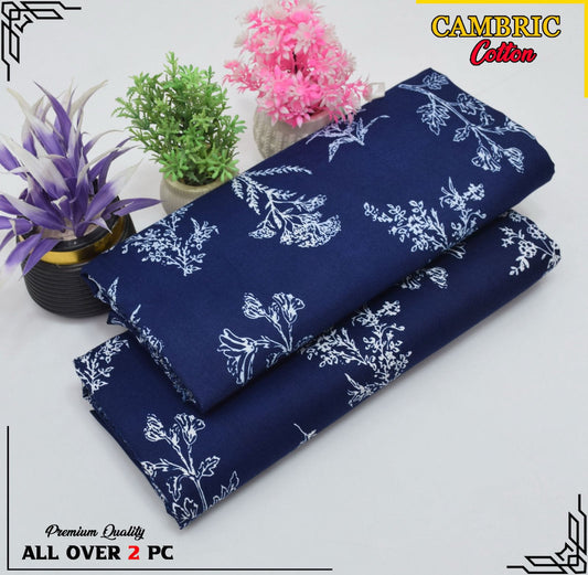 Free Delivery – Cambric Cotton Suit Collection FS-042