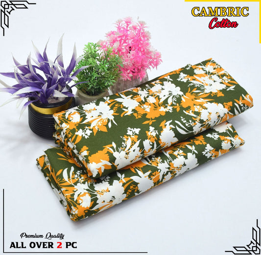 Free Delivery – Cambric Cotton Suit Collection FS-030