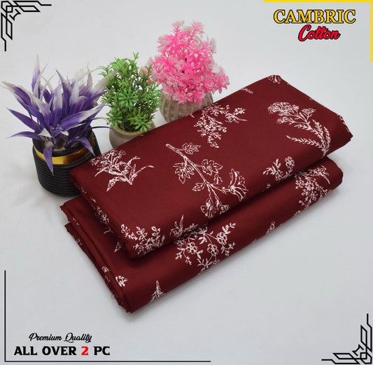 Free Delivery – Cambric Cotton Suit Collection FS-077