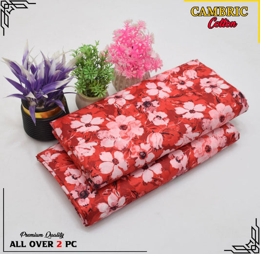 Free Delivery – Cambric Cotton Suit Collection FS-090