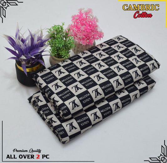 Free Delivery – Cambric Cotton Suit Collection FS-079