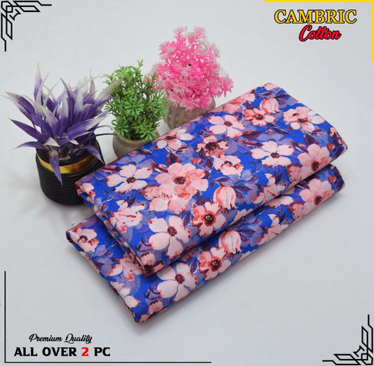 Free Delivery – Cambric Cotton Suit Collection FS-098