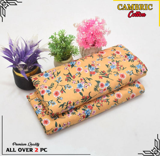 Free Delivery – Cambric Cotton Suit Collection FS-064