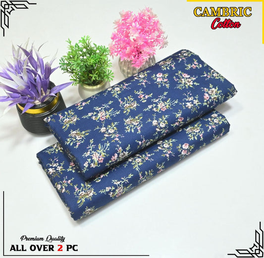 Free Delivery – Cambric Cotton Suit Collection FS-075