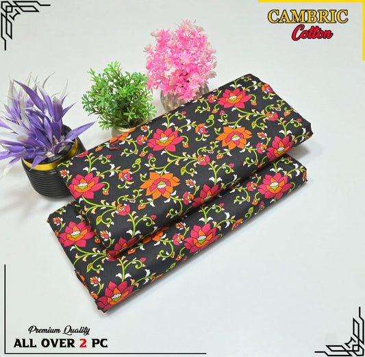 Free Delivery – Cambric Cotton Suit Collection FS-057