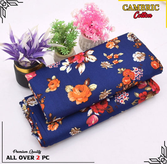 Free Delivery – Cambric Cotton Suit Collection FS-050