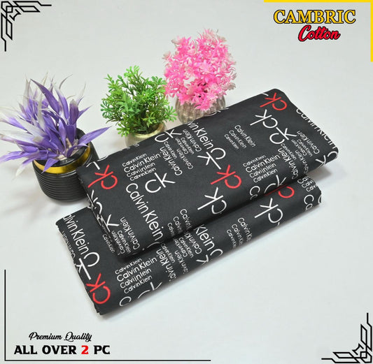 Free Delivery – Cambric Cotton Suit Collection FS-074