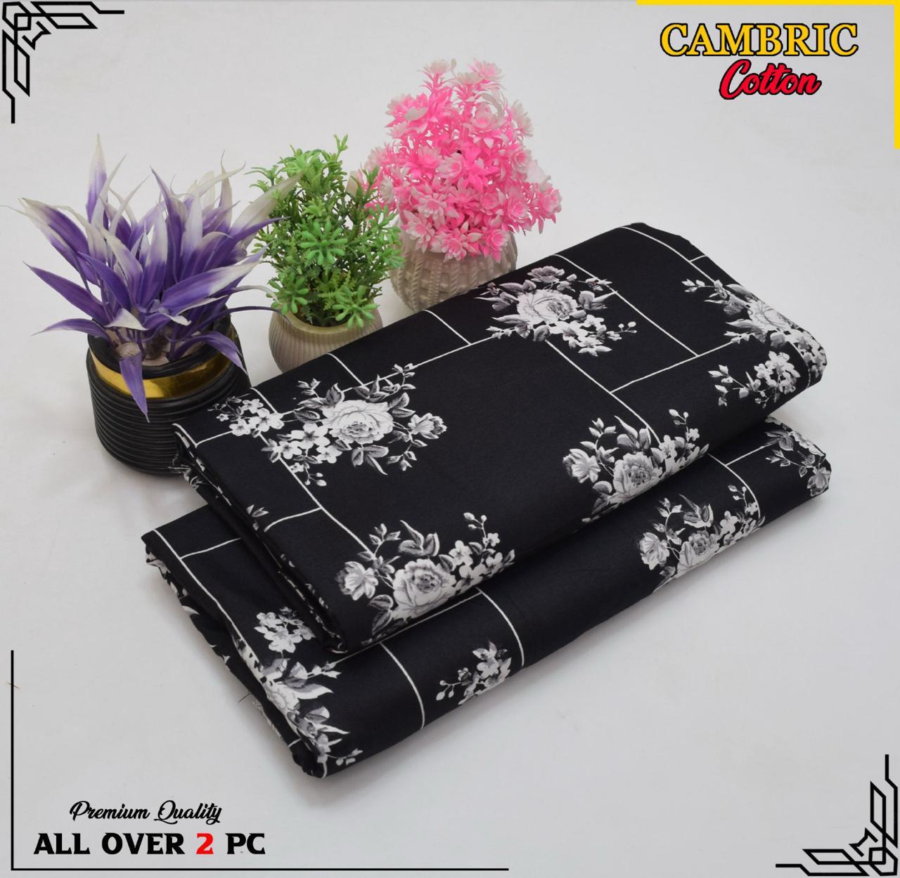 Free Delivery β Cambric Cotton Suit Collection FS-135