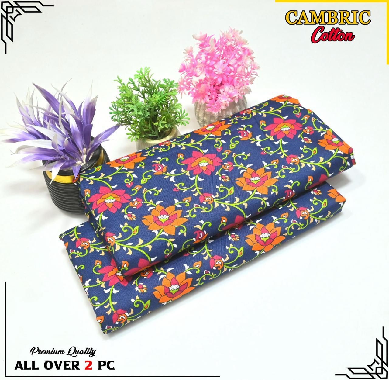 Free Delivery β Cambric Cotton Suit Collection FS-145