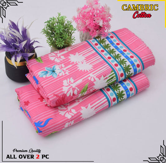 Free Delivery – Cambric Cotton Suit Collection FS-024