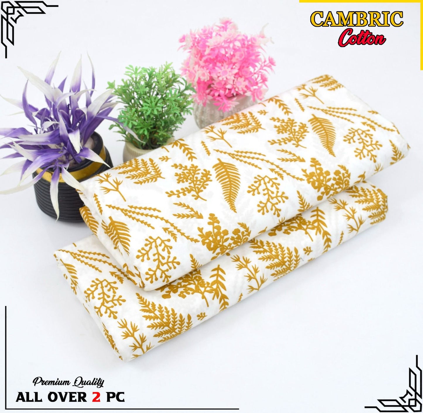 Cambric Cotton Suit Collection FS-055
