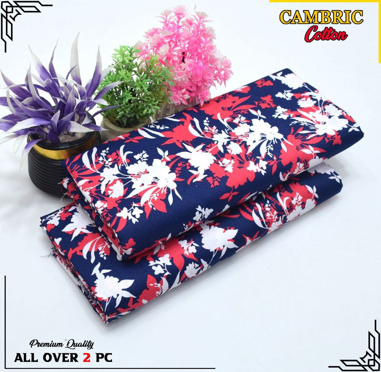 Cambric Cotton Suit Collection FS-033
