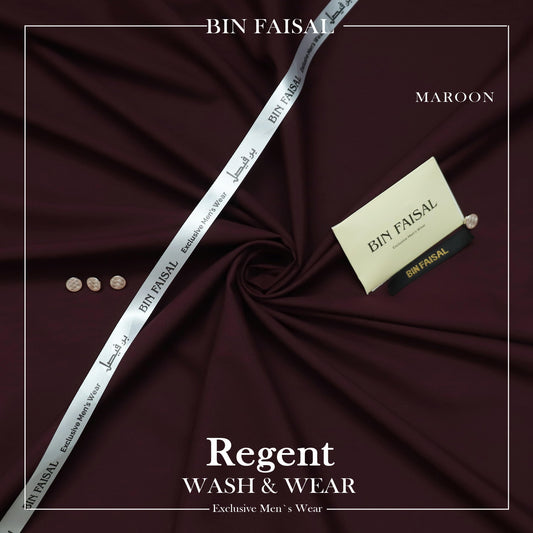 BIN FAISAL  100% Pure Super Luxury Regent Wash & Wear