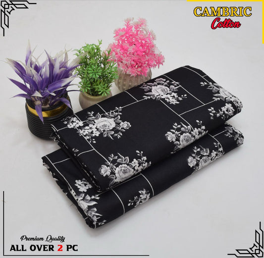 Free Delivery – Cambric Cotton Suit Collection FS-135