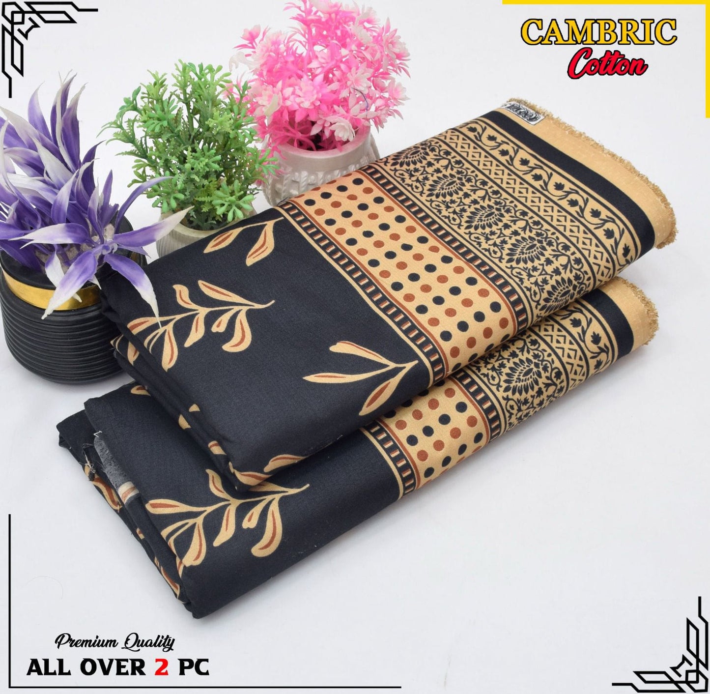 Free Delivery – Cambric Cotton Suit Collection FS-113