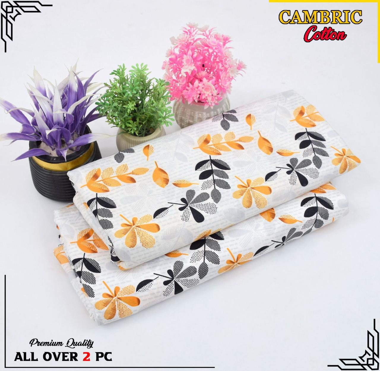 Free Delivery – Cambric Cotton Suit Collection FS-131