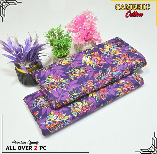 Free Delivery – Cambric Cotton Suit Collection FS-144