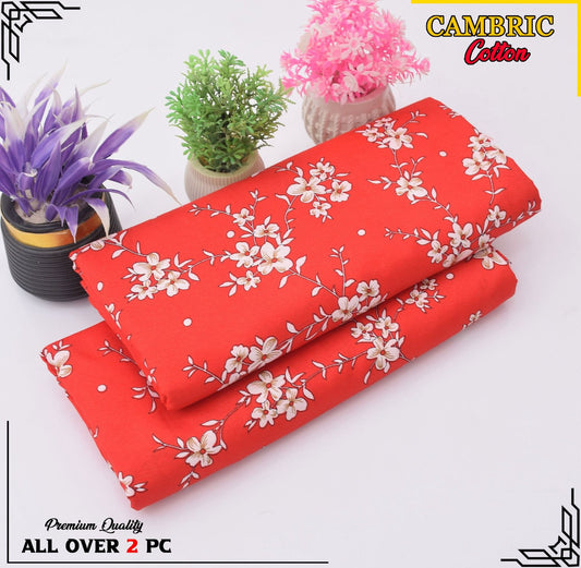 Free Delivery – Cambric Cotton Suit Collection FS-146