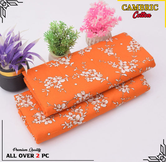 Free Delivery – Cambric Cotton Suit Collection FS-021
