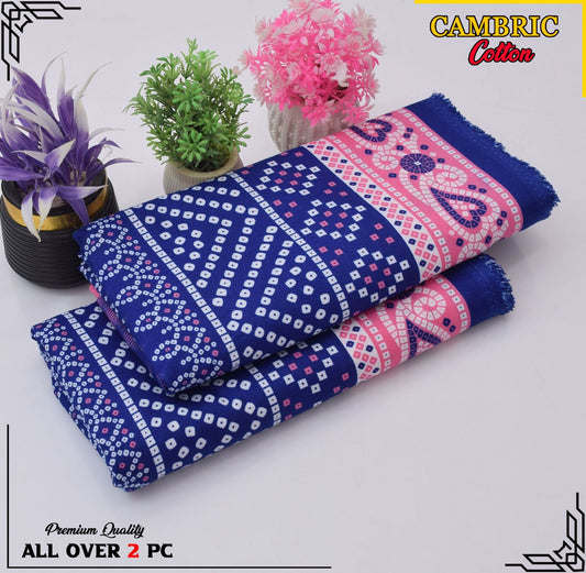 Free Delivery – Cambric Cotton Suit Collection FS-003