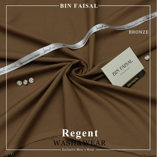 BIN FAISAL  100% Pure Super Luxury Regent Wash & Wear